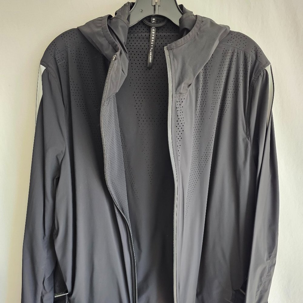 Neil Barrett Black Barrett Men's Windbreaker Jacket